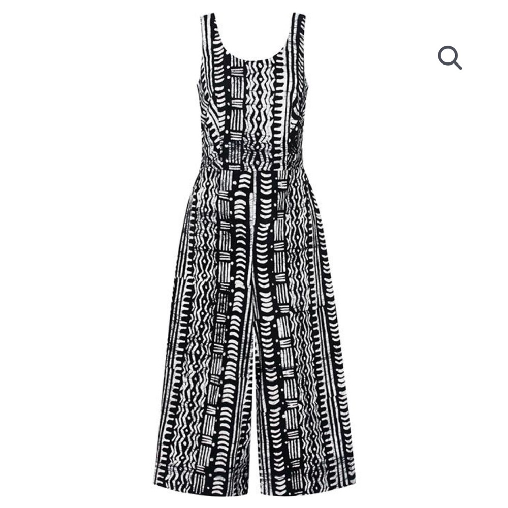 All-cotton Batik Jumpsuit